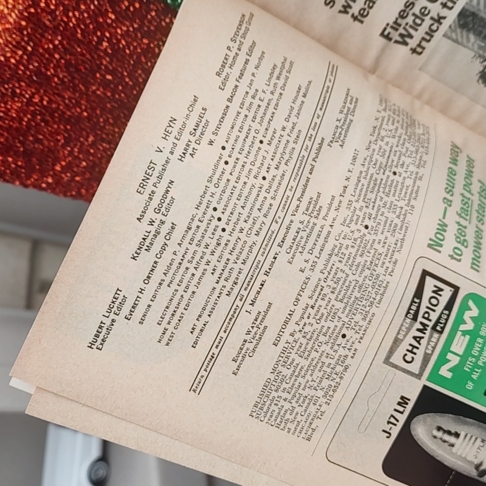 Popular Science Magazine/May 1969 - Picture 8 of 11